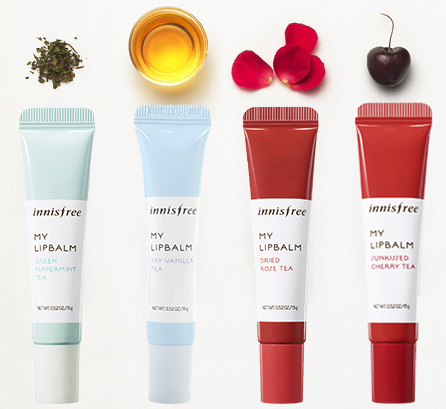 Innisfree My Lip Balm Four Flavors